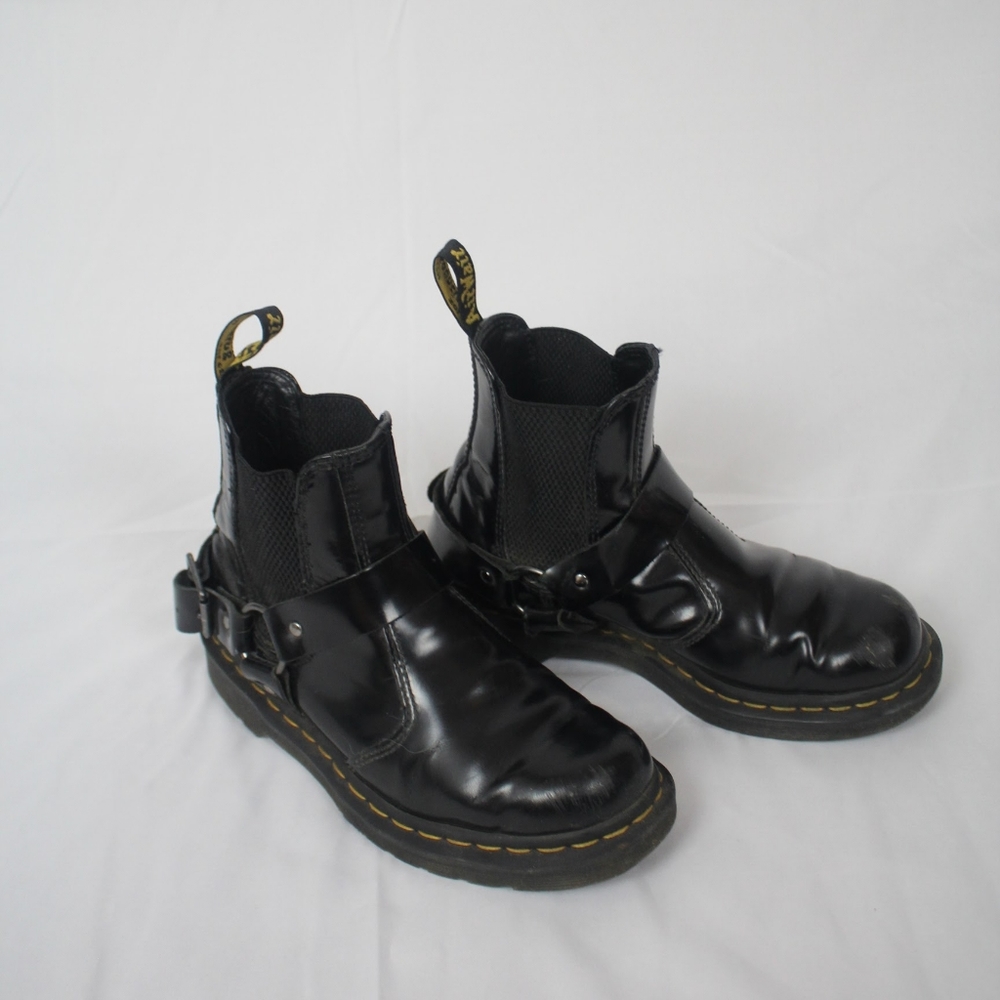 Dr. Martens buckle boots